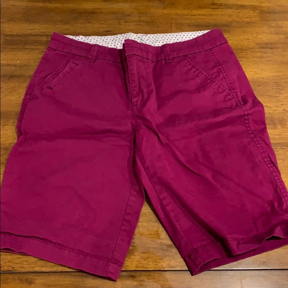 Bold Bermuda shorts